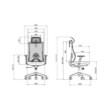 SKILLCHAIRS Ergo Aria (Black)