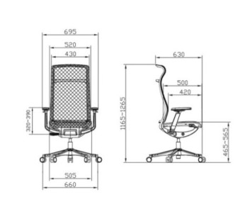 SKILLCHAIRS Ergo Morbido - Chaise Maroc