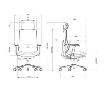 SKILLCHAIRS Ergo Argyros - Chaise Maroc