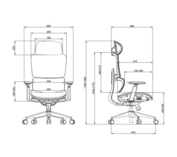 SKILLCHAIRS Ergo Perla - Chaise Maroc