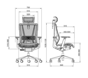 SKILLCHAIRS Ergo Vittoria - Chaise Maroc