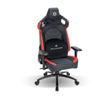 SKILLCHAIRS Fortress Series (Black/Red)