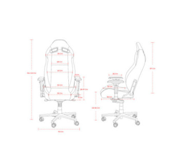 SKILLCHAIRS SC9 RED SHARK - Chaise Maroc