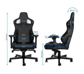Noblechairs EPIC Black Edition - Chaise Maroc