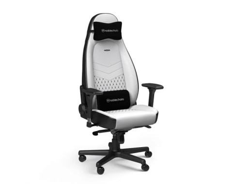 Noblechairs ICON White/Black sur PC Gamer Master au Maroc