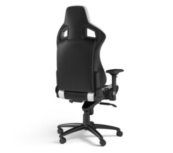 Noblechairs EPIC Real Leather Black/Red/White - Chaise Maroc