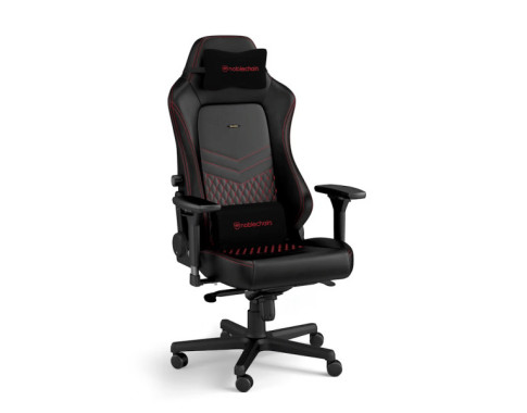 Noblechairs HERO Real Leather Black/Red sur PC Gamer Master au Maroc