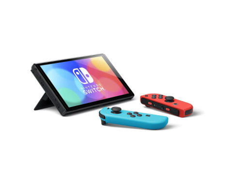 Nintendo Switch OLED (Bleu/Rouge) - Occasion - 128 GB
