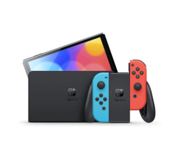Nintendo Switch OLED (Bleu/Rouge) - Occasion - 128 GB - Console Maroc