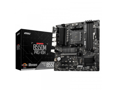 MSI B550M PRO-VDH sur PC Gamer Master au Maroc