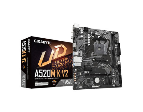 GIGABYTE A520M K V2 sur PC Gamer Master au Maroc