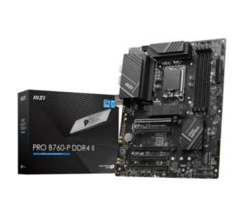 MSI PRO B760-P DDR4 II sur PC Gamer Master au Maroc