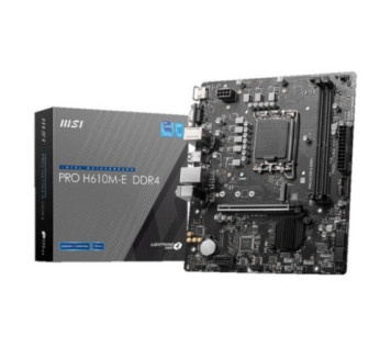 MSI PRO H610M-E DDR4 sur PC Gamer Master au Maroc