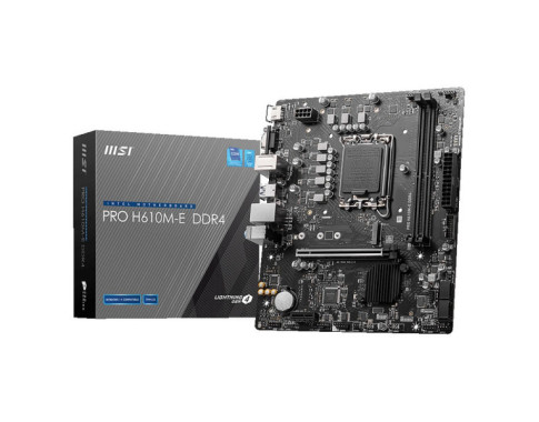 MSI PRO H610M-E DDR4 sur PC Gamer Master au Maroc