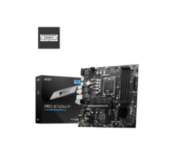 MSI PRO B760M-P sur PC Gamer Master au Maroc