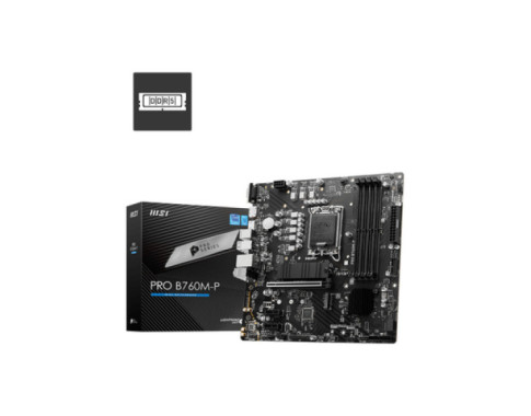 MSI PRO B760M-P sur PC Gamer Master au Maroc