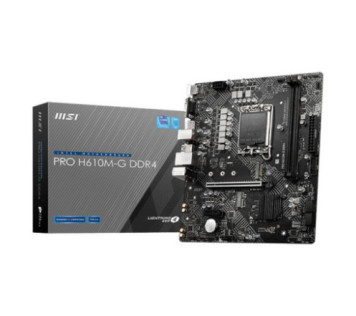 MSI PRO H610M-G DDR4 sur PC Gamer Master au Maroc