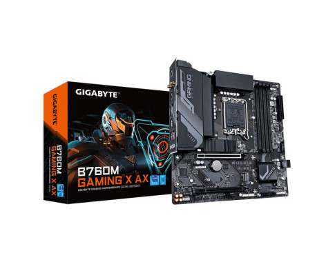 Gigabyte B760M GAMING X AX sur PC Gamer Master au Maroc
