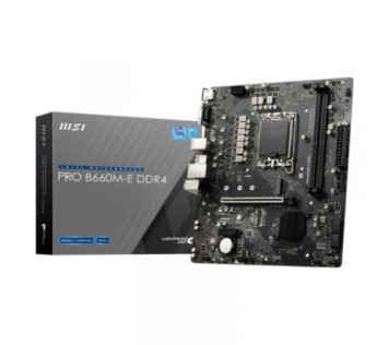 MSI PRO B660M-E DDR4 sur PC Gamer Master au Maroc