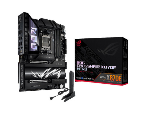 ASUS ROG CROSSHAIR X870E HERO sur PC Gamer Master au Maroc