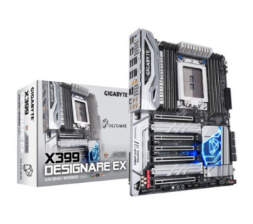 Gigabyte X399 DESIGNARE EX sur PC Gamer Master au Maroc