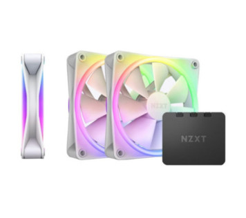 NZXT F120 RGB Duo Triple Pack White sur PC Gamer Master au Maroc