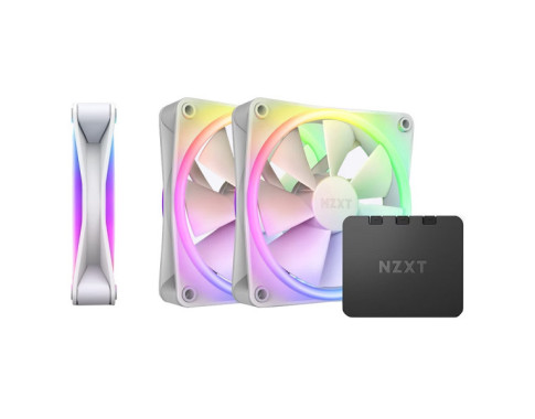 NZXT F120 RGB Duo Triple Pack White sur PC Gamer Master au Maroc