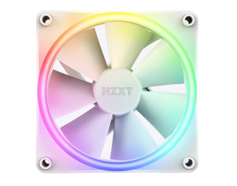 NZXT F120 RGB Duo Triple Pack White