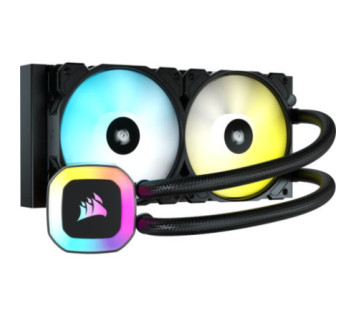 Corsair H100 RGB 240mm sur PC Gamer Master au Maroc