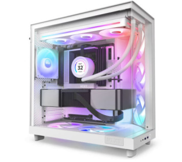 NZXT F360 RGB Core (White) - Cooling Maroc
