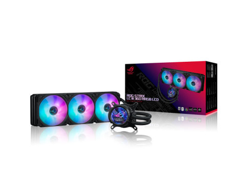 ASUS ROG Strix LC III 360 ARGB LCD sur PC Gamer Master au Maroc