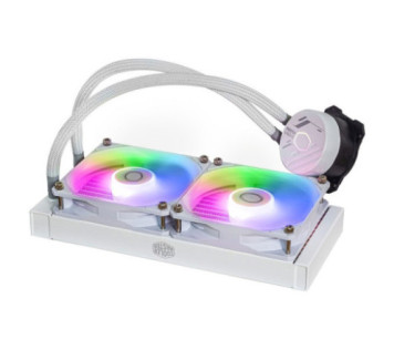 Cooler Master MasterLiquid 240L Core ARGB White Edition sur PC Gamer Master au Maroc