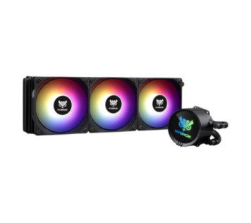 HYBROK HL360B RGB Black sur PC Gamer Master au Maroc