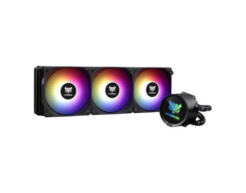 HYBROK HL360B RGB Black sur PC Gamer Master au Maroc