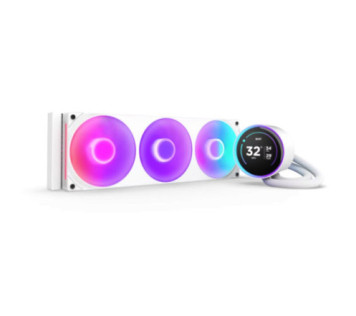 NZXT Kraken Elite 360 V2 RGB White sur PC Gamer Master au Maroc