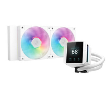 DeepCool MYSTIQUE 240 ARGB (White) sur PC Gamer Master au Maroc