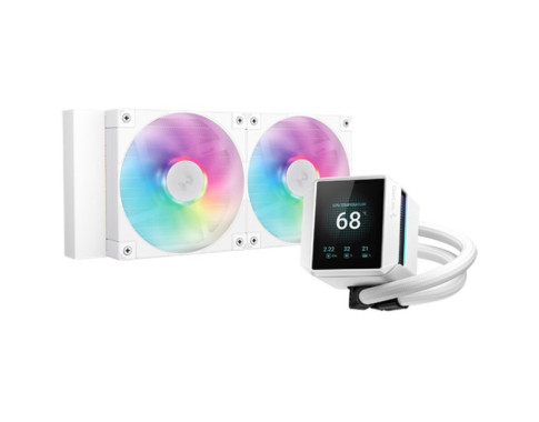 DeepCool MYSTIQUE 240 ARGB (White) sur PC Gamer Master au Maroc