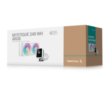 DeepCool MYSTIQUE 240 ARGB (White) - Cooling Maroc