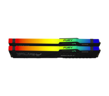 Kingston FURY Beast RGB 32 Go (2 x 16 Go) DDR5 6000 MHz CL30