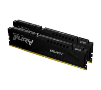 Kingston FURY Beast 64 Go (2 x 32 Go) DDR5 6000 MHz CL30 sur PC Gamer Master au Maroc