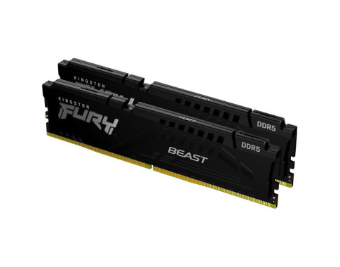 Kingston FURY Beast 64 Go (2 x 32 Go) DDR5 6000 MHz CL30 sur PC Gamer Master au Maroc