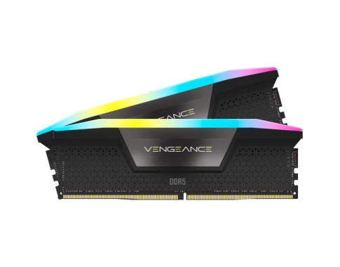 Corsair Vengeance RGB DDR5 64Go (2 x 32Go) 5200 MHz CL40 sur PC Gamer Master au Maroc