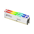 Kingston FURY Beast RGB 64 Go (2 x 32 Go) DDR5 6000 MHz CL30 - Blanc
