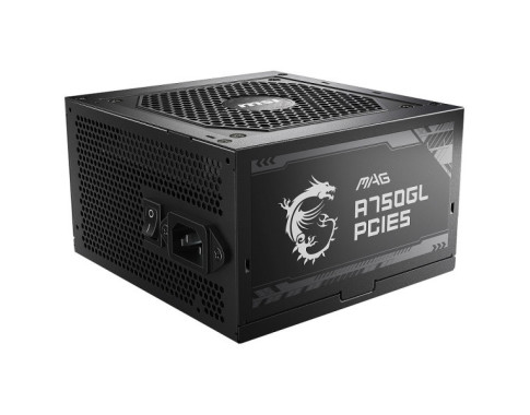 MSI MAG A750GL PCIE5 80PLUS Gold 750W sur PC Gamer Master au Maroc