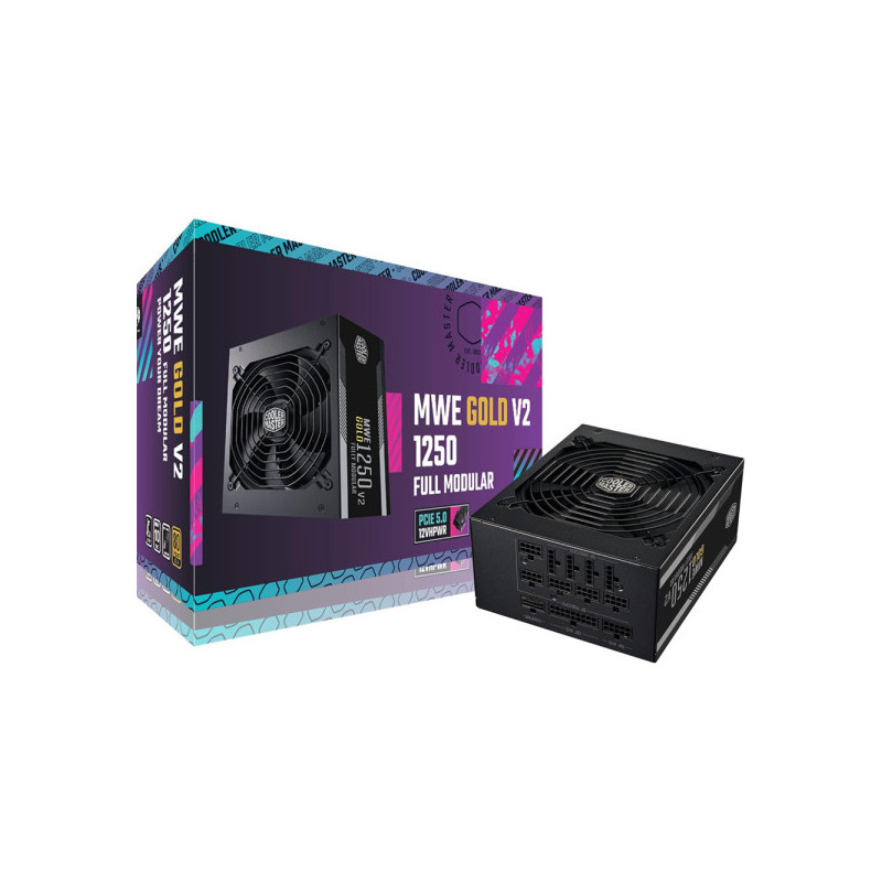Cooler Master MWE Gold 1250 Full Modular V2 ATX 3.0 80PLUS GOLD 1250W