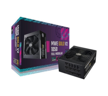 Cooler Master MWE Gold 1050 Full Modular V2 ATX 3.0 80PLUS GOLD 1050W sur PC Gamer Master au Maroc