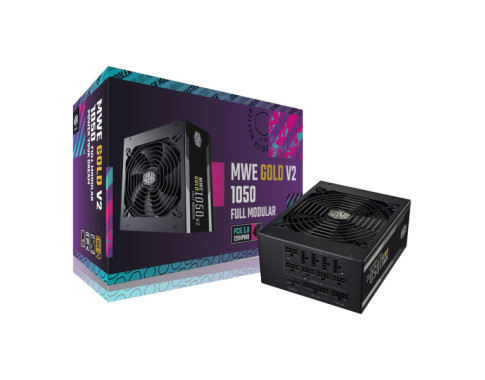 Cooler Master MWE Gold 1050 Full Modular V2 ATX 3.0 80PLUS GOLD 1050W sur PC Gamer Master au Maroc