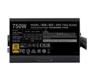 Cooler Master G Gold V2 ATX 3.1 750W - ALIMENTATION Maroc