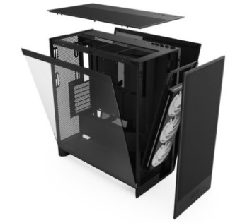 NZXT H7 Flow RGB Black (2024) - Boitier Maroc