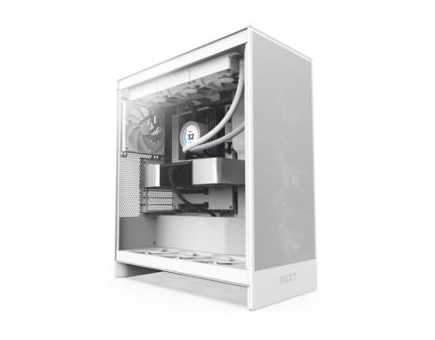 NZXT H7 Flow White (2024) sur PC Gamer Master au Maroc